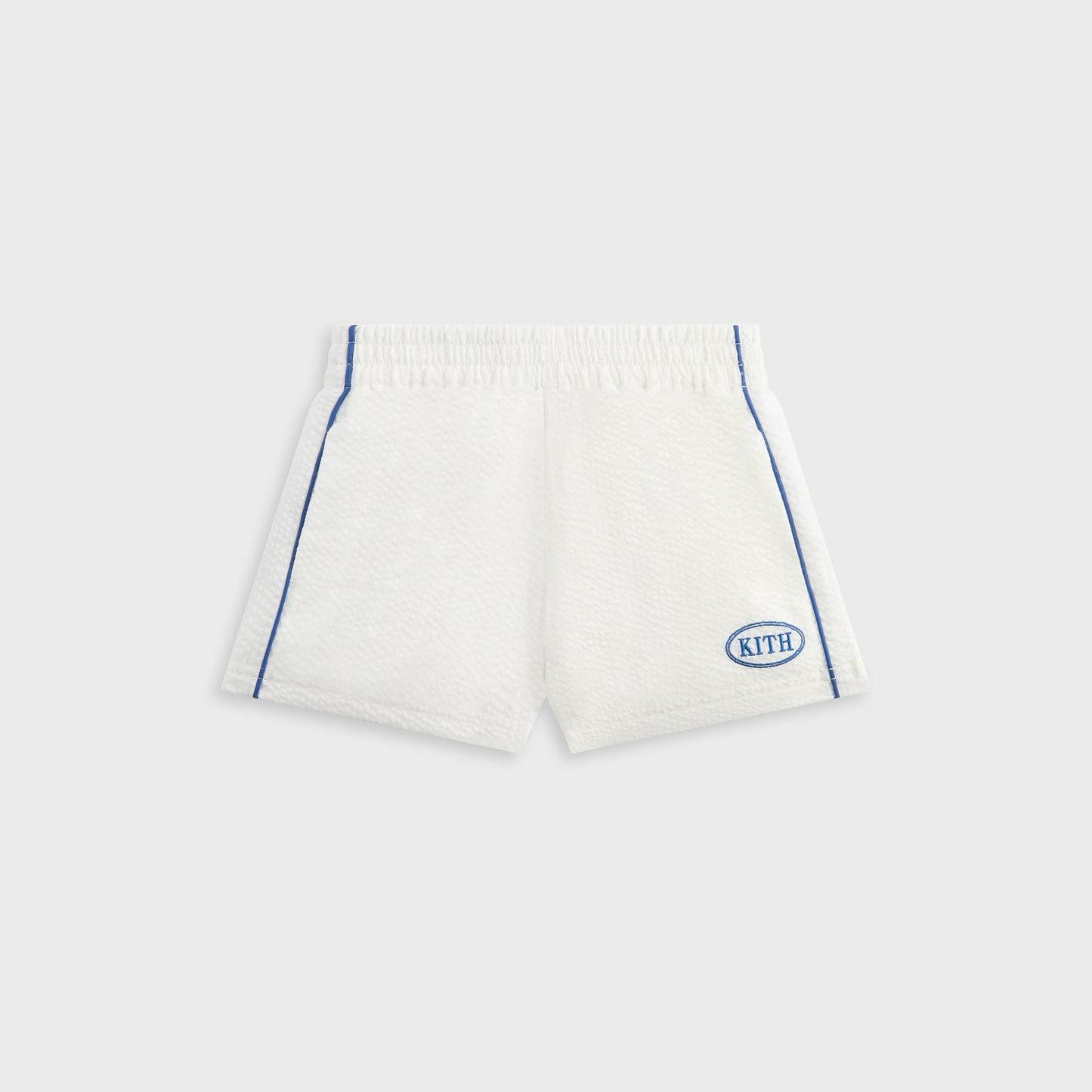 Kids Kith Kith Kids Seersucker Liam Short - Silk