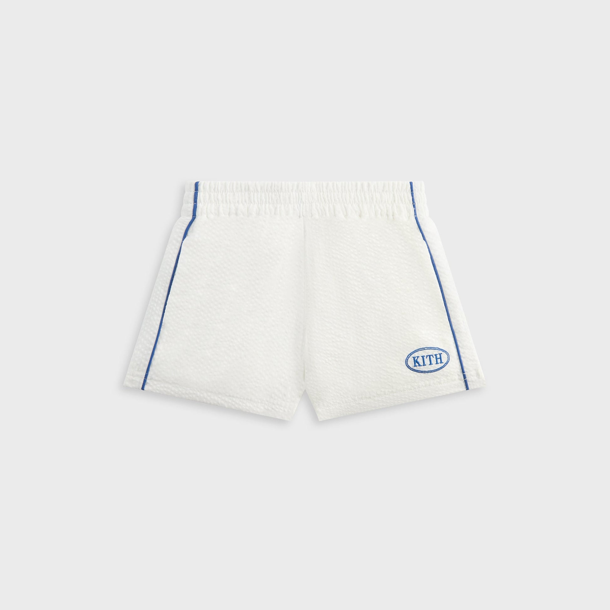 Kids Kith Kith Kids Seersucker Liam Short - Silk