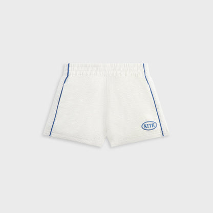 Kids Kith Kith Kids Seersucker Liam Short - Silk