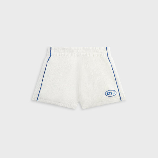 Kids Kith Kith Kids Seersucker Liam Short - Silk