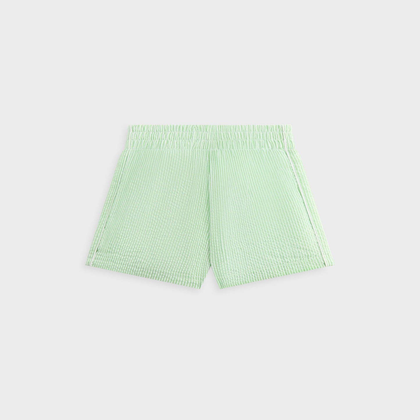 Kids Kith Kith Kids Seersucker Liam Short - Honeydew