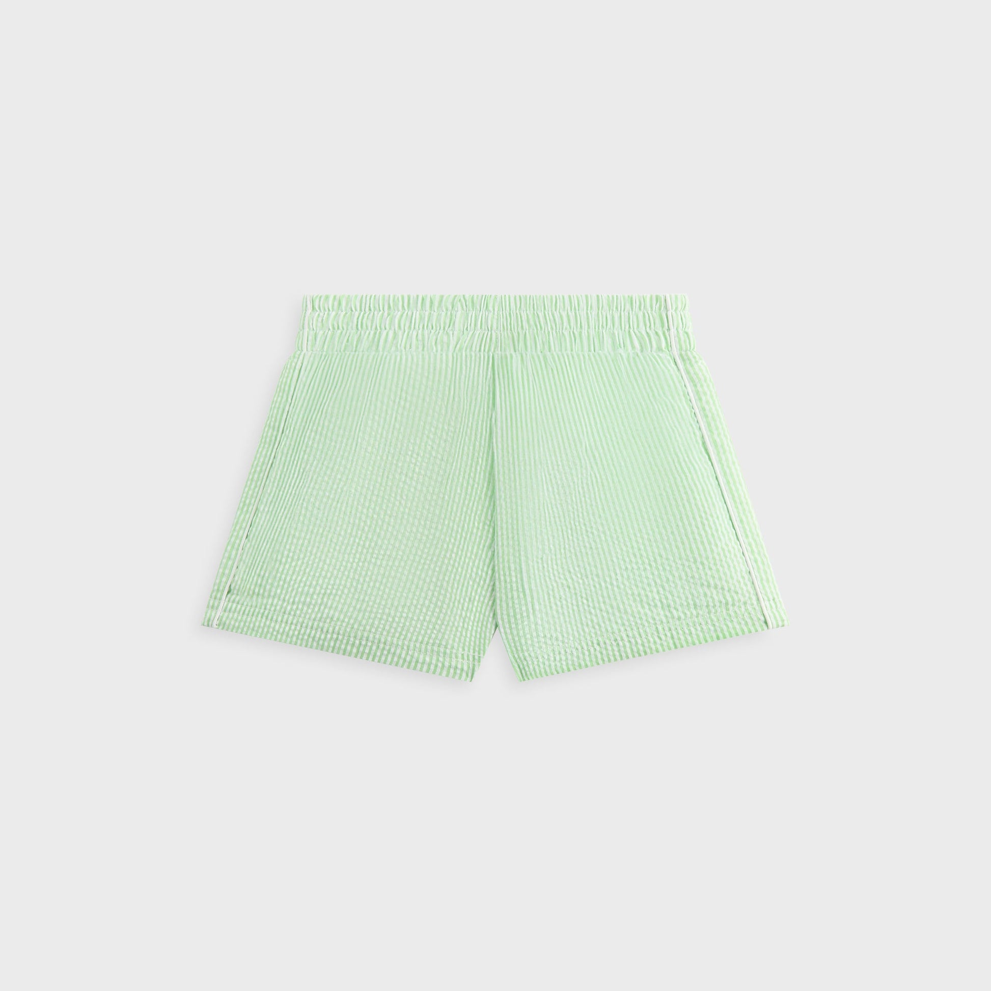 Kids Kith Kith Kids Seersucker Liam Short - Honeydew