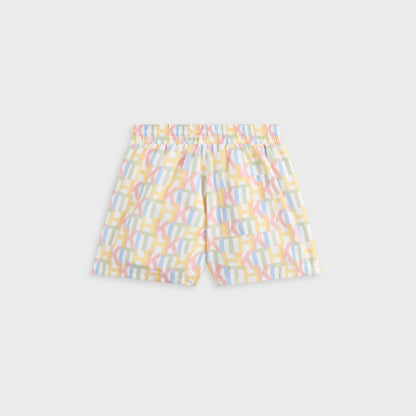 Kids Kith Kith Kids Monogram Kai Swim Trunk - Silk