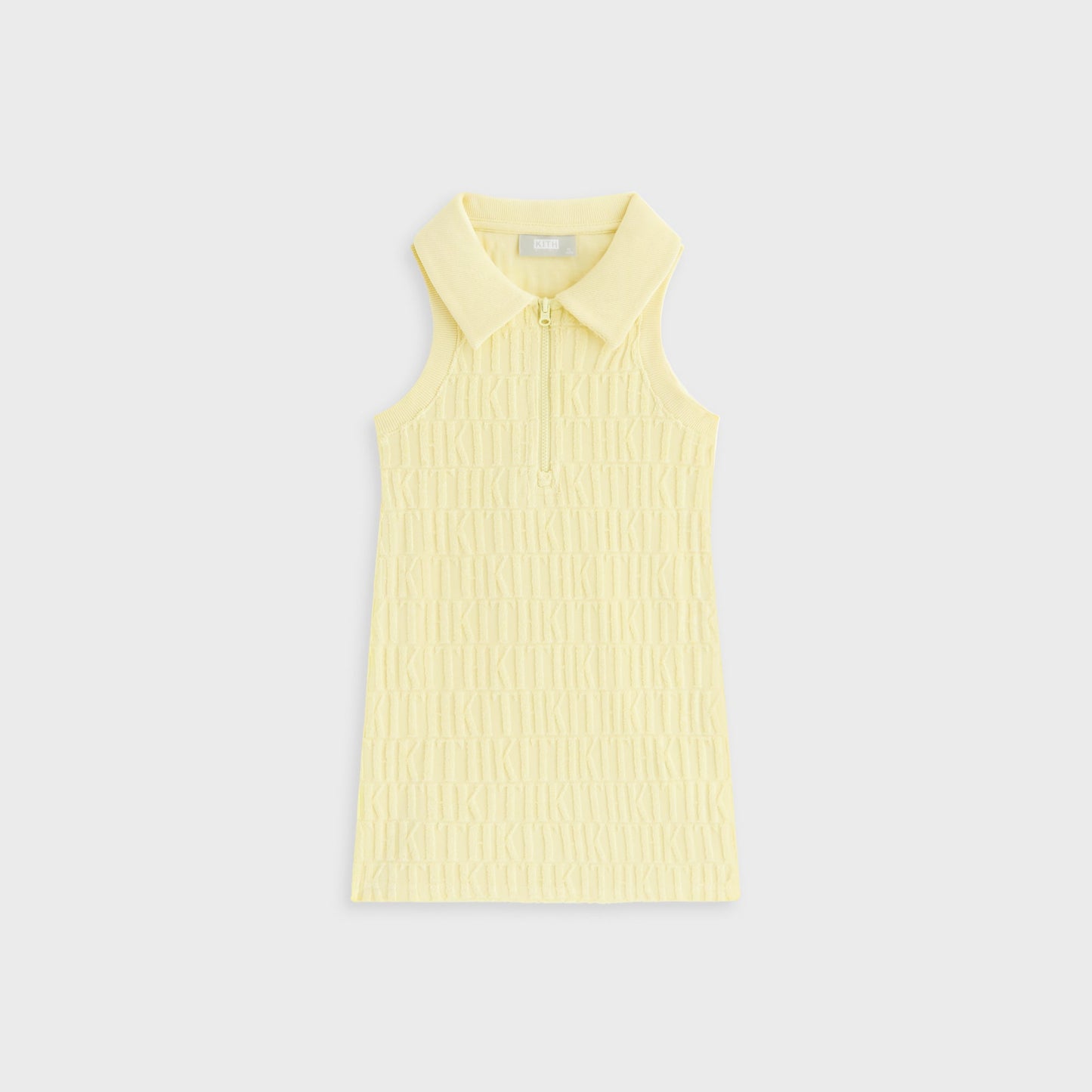 Kids Kith Kith Kids Monogram Terry Polo Dress - Ray