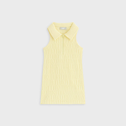 Kids Kith Kith Kids Monogram Terry Polo Dress - Ray