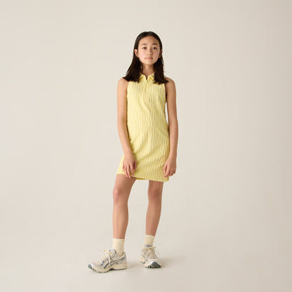 Kids Kith Kith Kids Monogram Terry Polo Dress - Ray