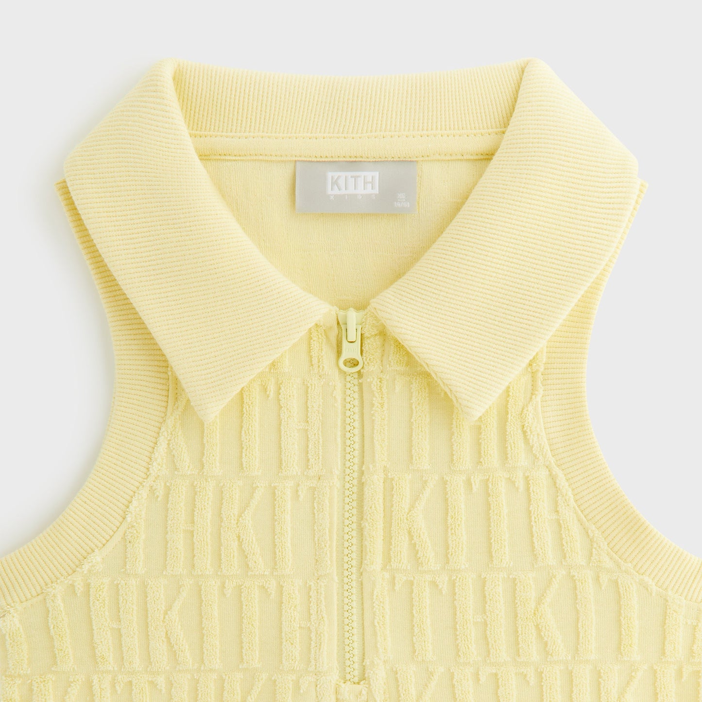 Kids Kith Kith Kids Monogram Terry Polo Dress - Ray