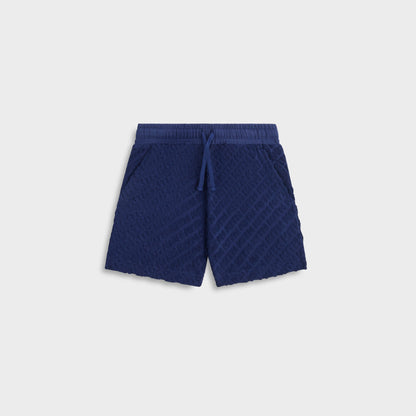 Kids Kith Kith Kids Monogram Terry Camp Short - Screen