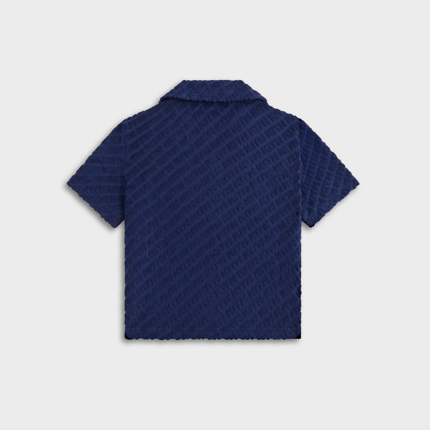 Kids Kith Kith Kids Monogram Terry Camp Shirt - Screen