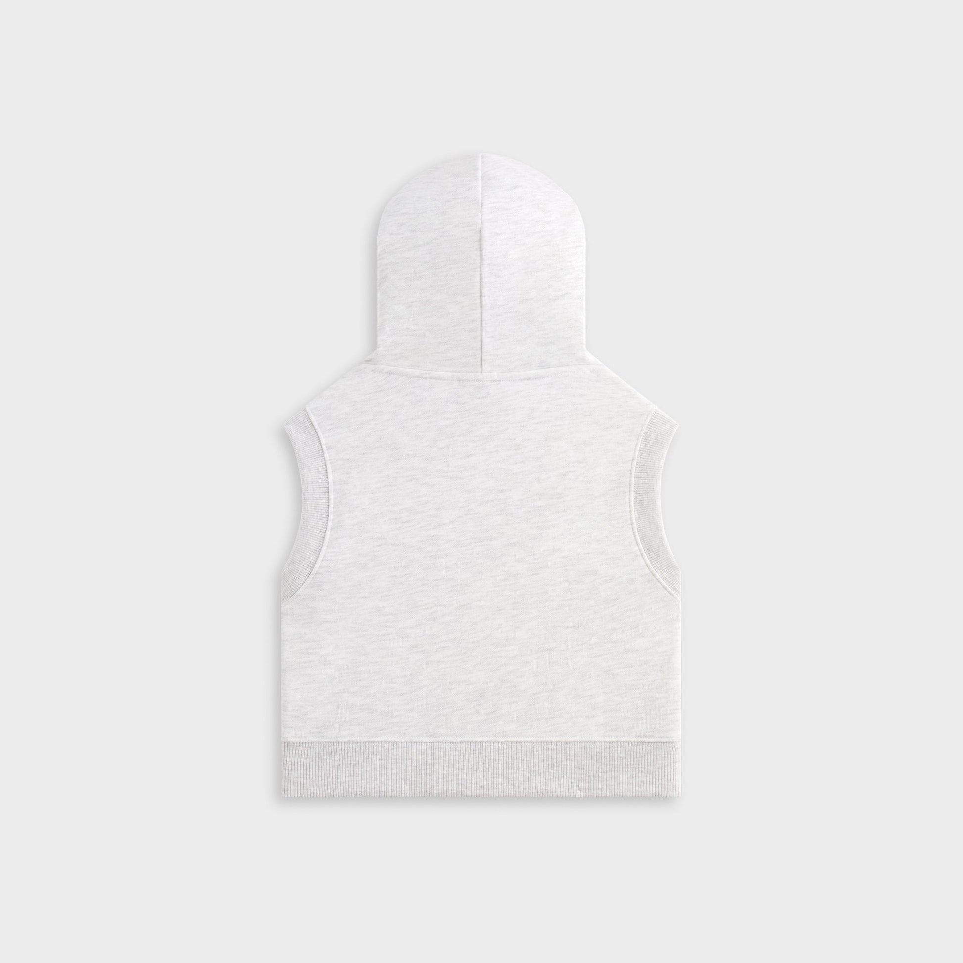 Kids Kith Kith Kids Pathways Sleeveless Hoodie - Light Heather Grey