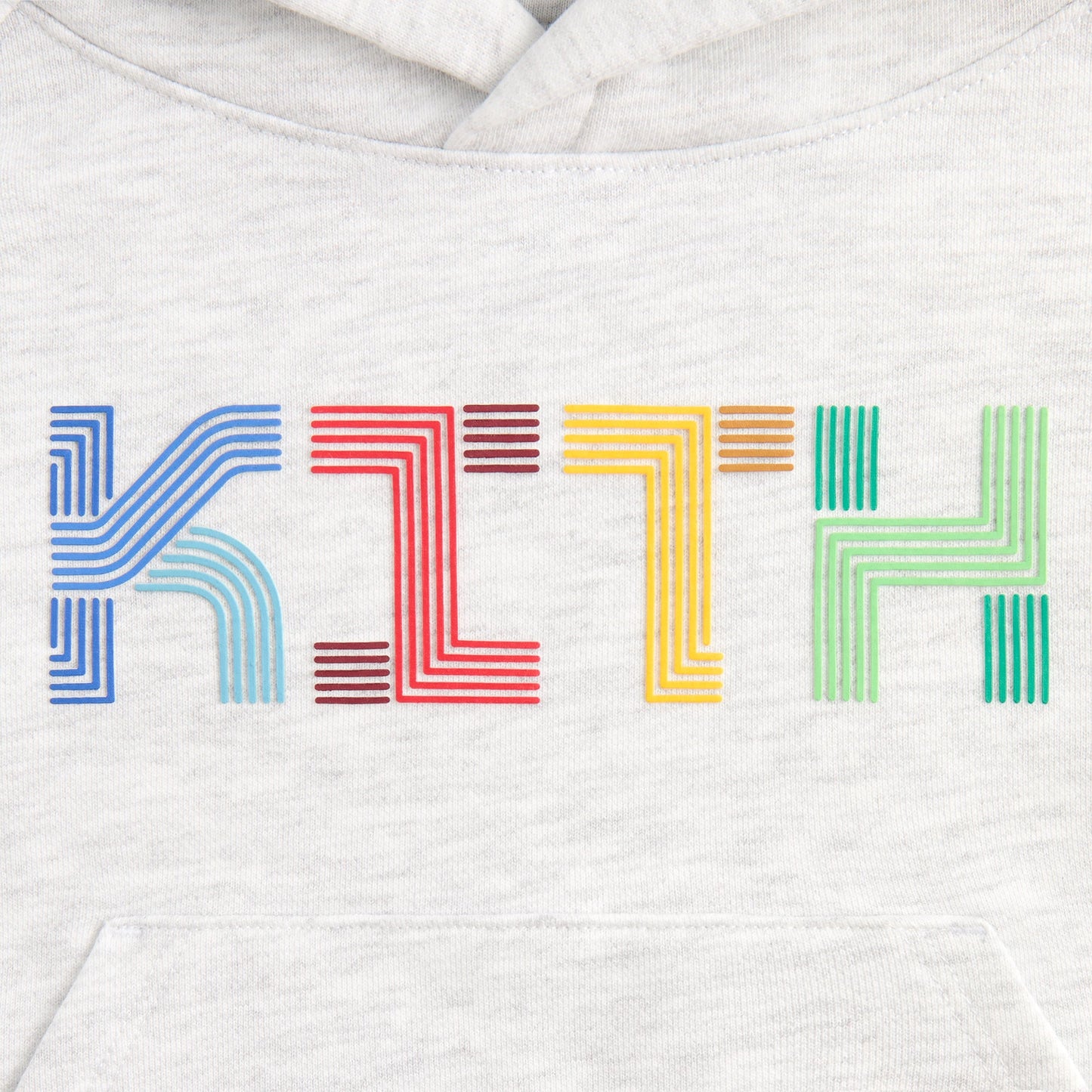Kids Kith Kith Kids Pathways Sleeveless Hoodie - Light Heather Grey