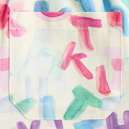 Kids Kith Kith Kids Watercolor Camp Short - White