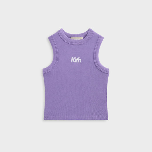 Kids Kith Kith Kids Rib Tiana Tank - Iris