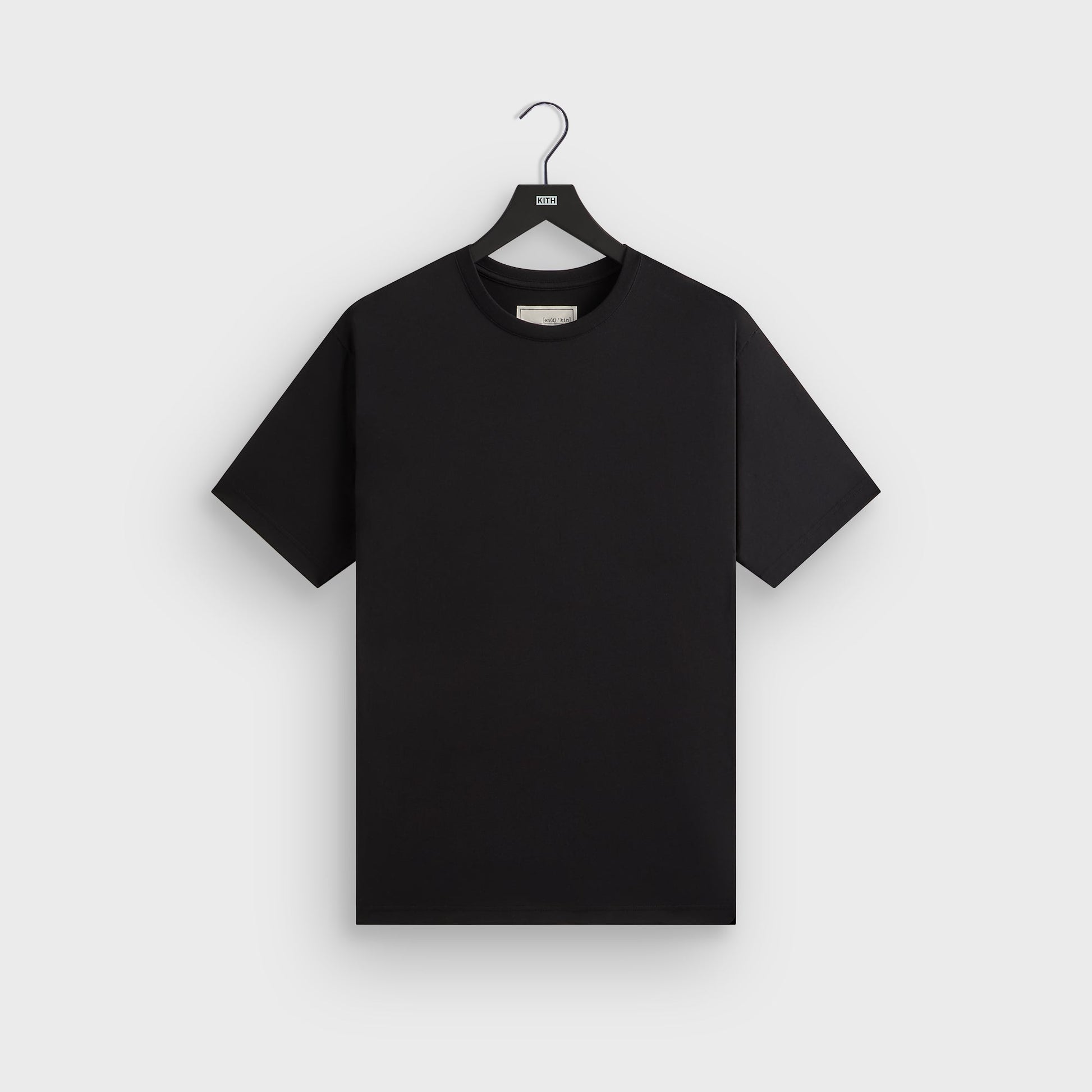 Men Kith &Kin Pima Jersey Short Sleeve Heathrow Tee - Black