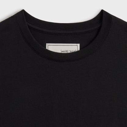 Men Kith &Kin Pima Jersey Short Sleeve Heathrow Tee - Black