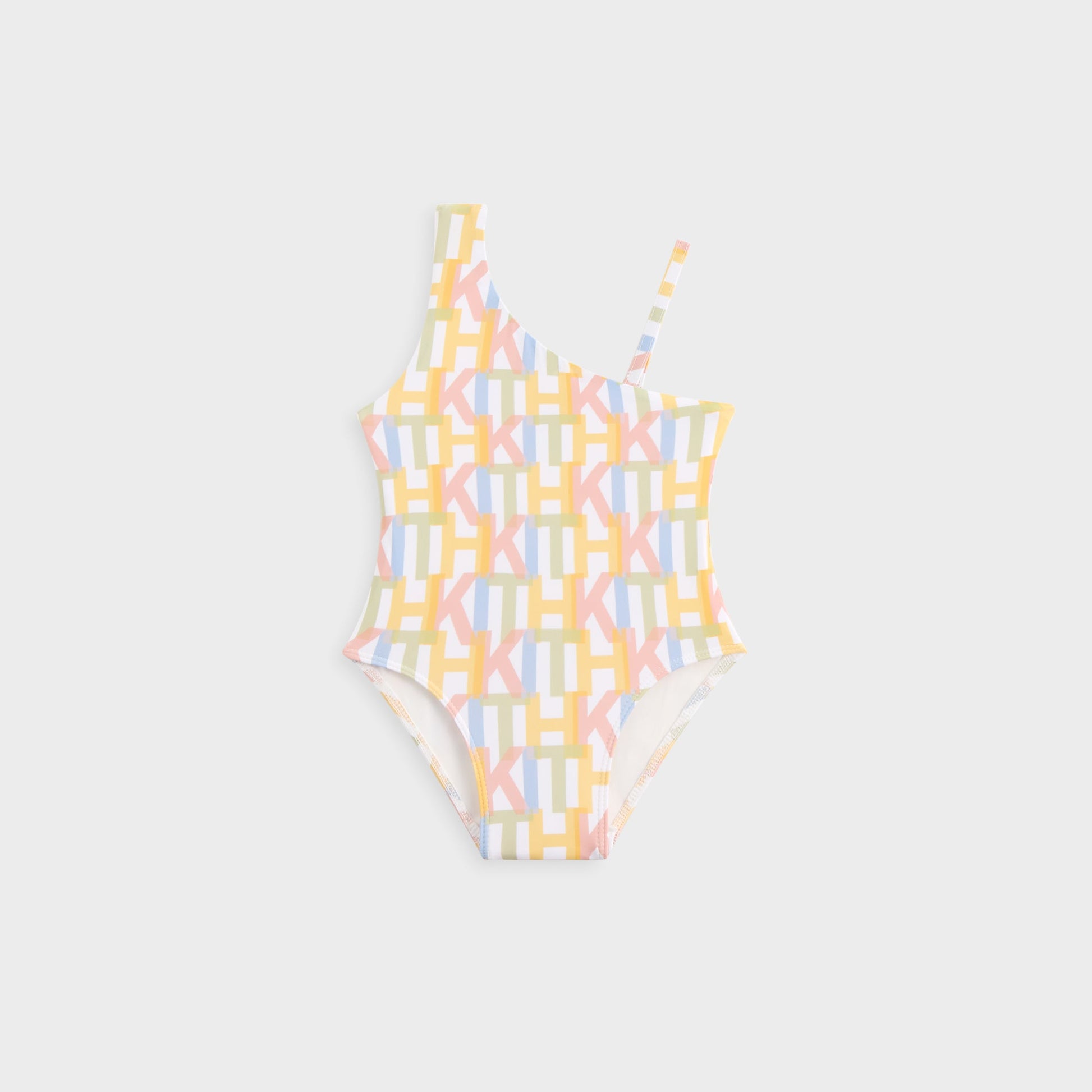Kids Kith Kith Baby Monogram Gemma One-Piece Swimsuit - Silk
