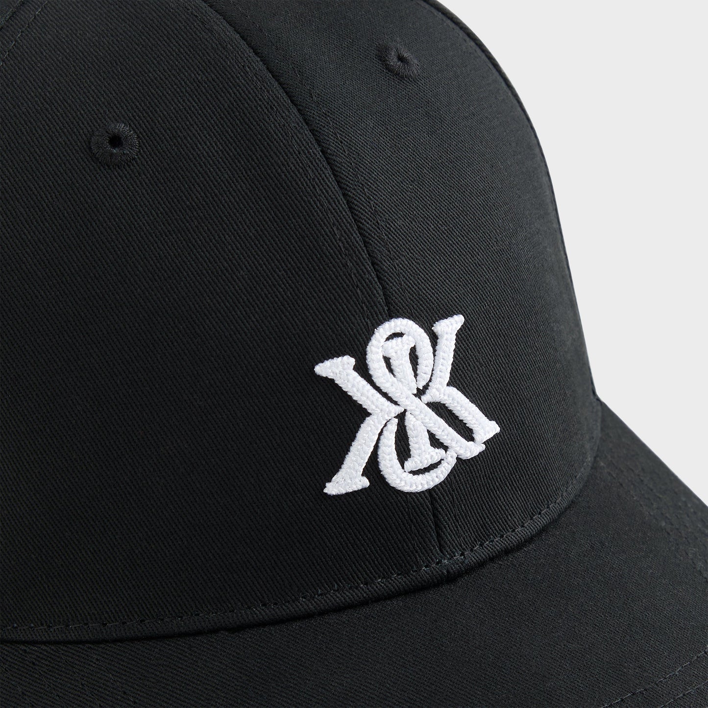 Men Kith Kith Greenwich Two-Button Twill Classic Cap - Black