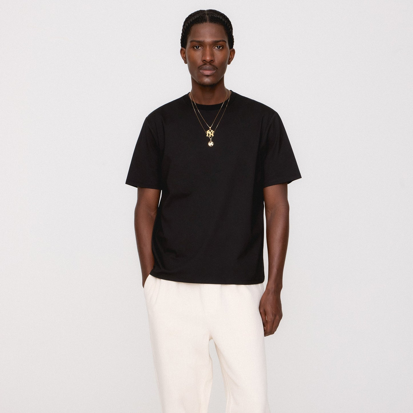 Men Kith &Kin Short Sleeve Darin Tee - Black