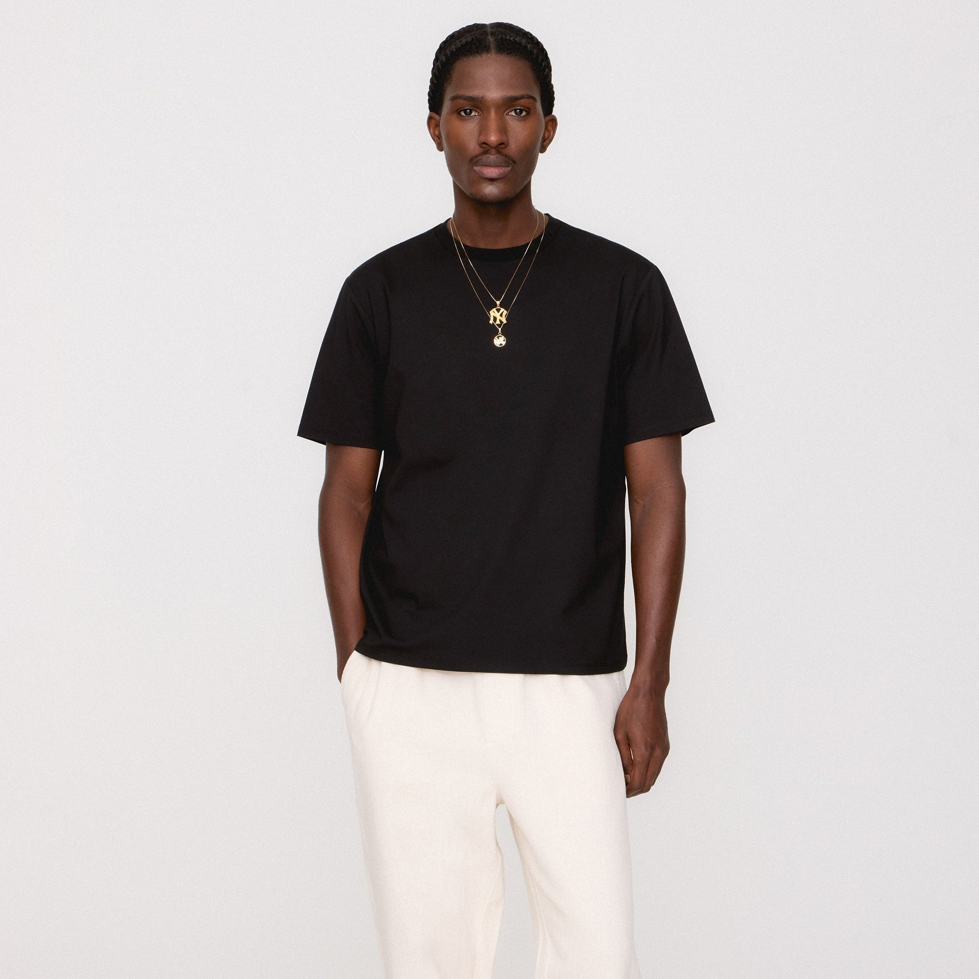 Men Kith &Kin Short Sleeve Darin Tee - Black