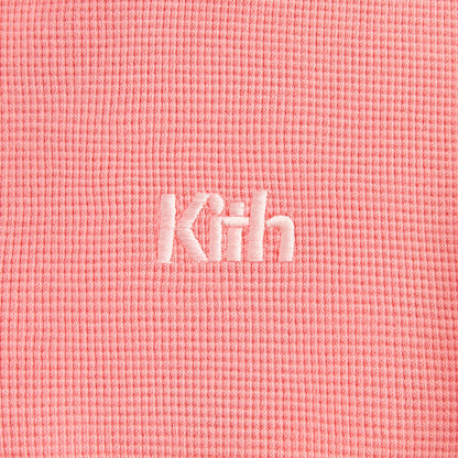 Kids Kith Kith Kids Waffle Fallon Quarter Zip Hoodie - Dawn