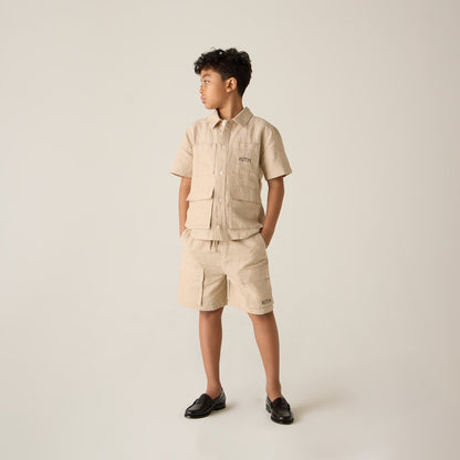 Kids Kith Kith Kids Belmont Cargo Short - Canvas