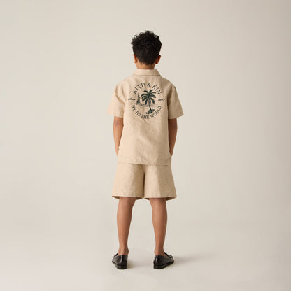 Kids Kith Kith Kids Belmont Cargo Short - Canvas