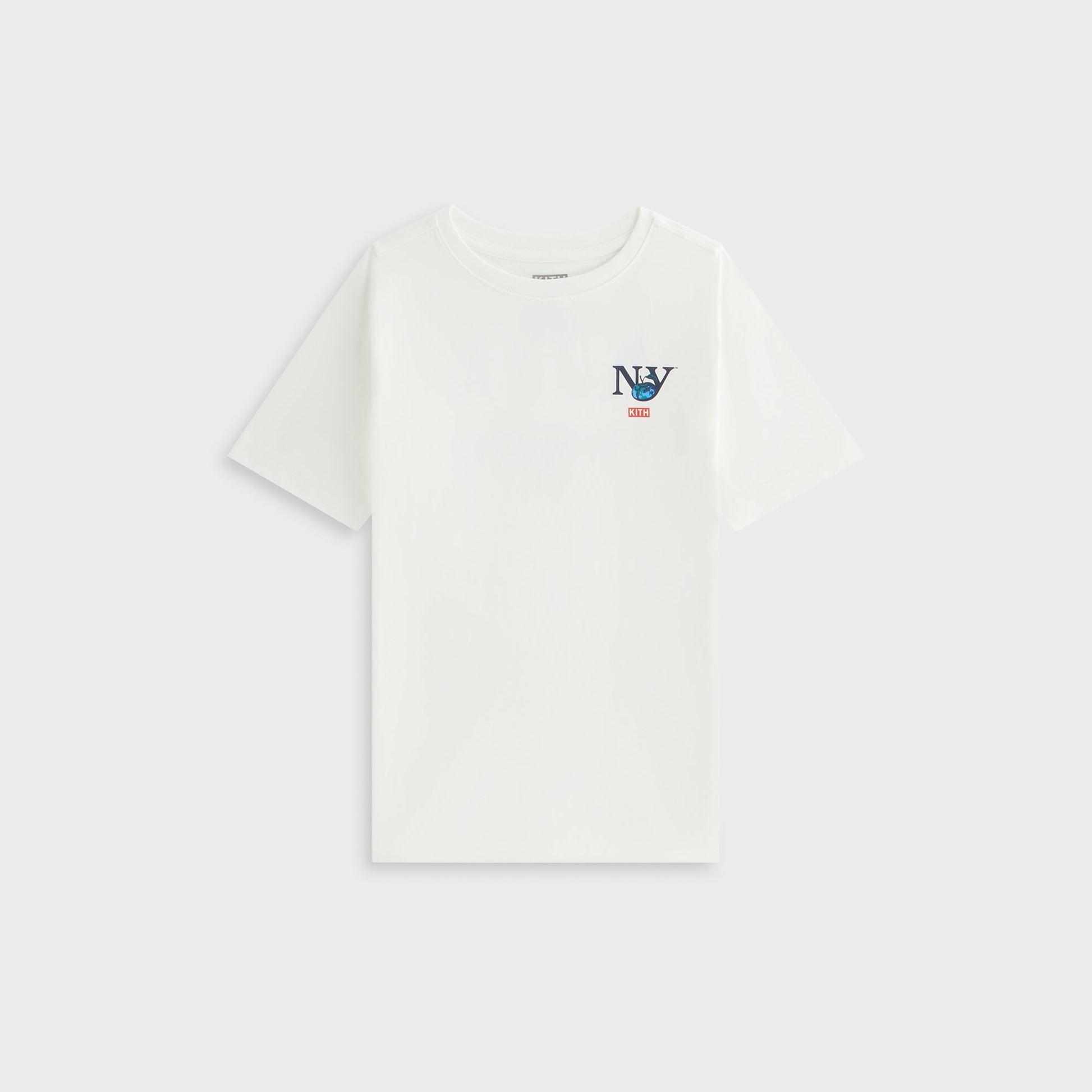 Kids Kith Kith Kids New York to the World Tee - White