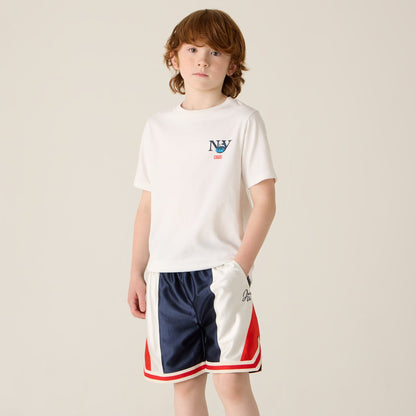 Kids Kith Kith Kids New York to the World Tee - White