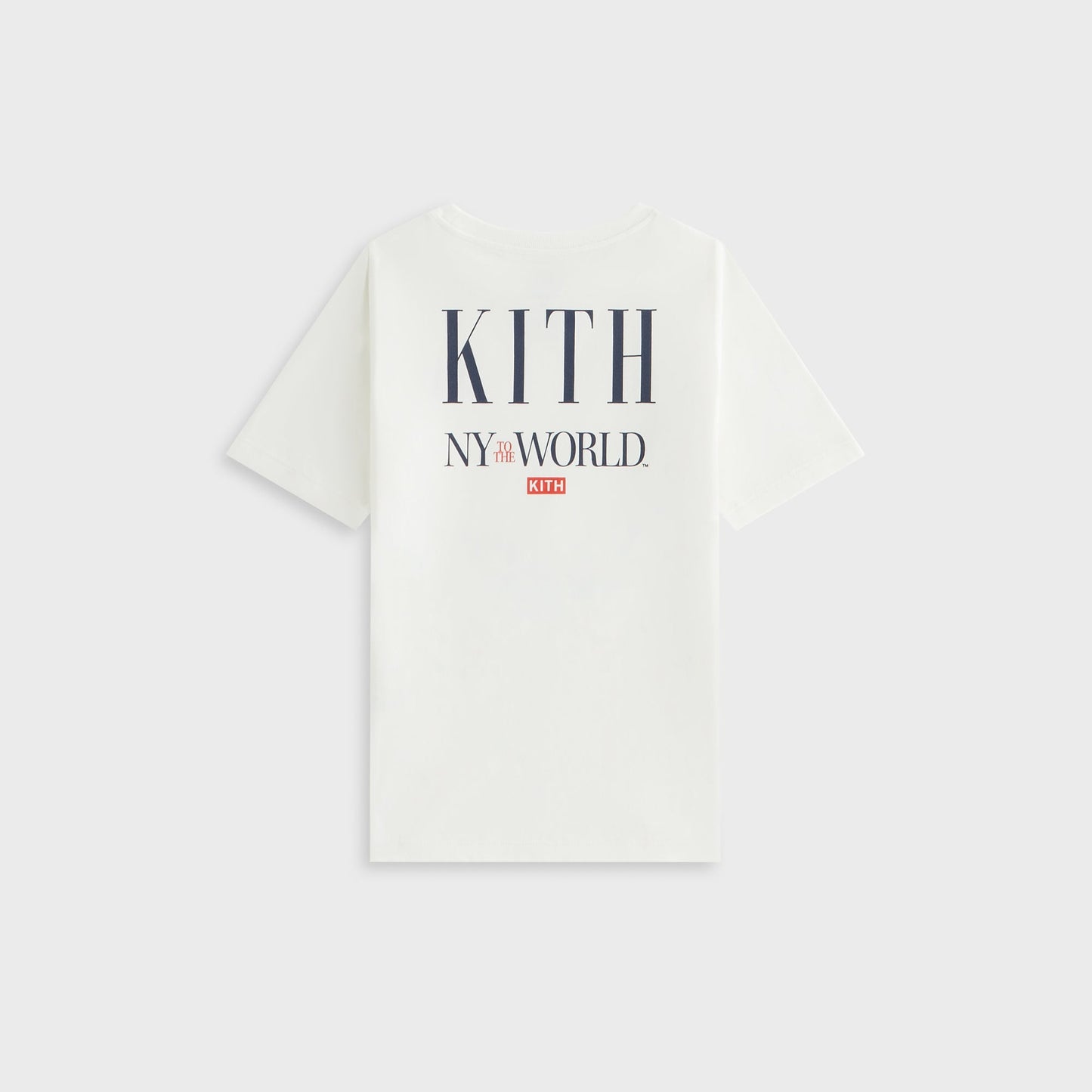 Kids Kith Kith Kids New York to the World Tee - White