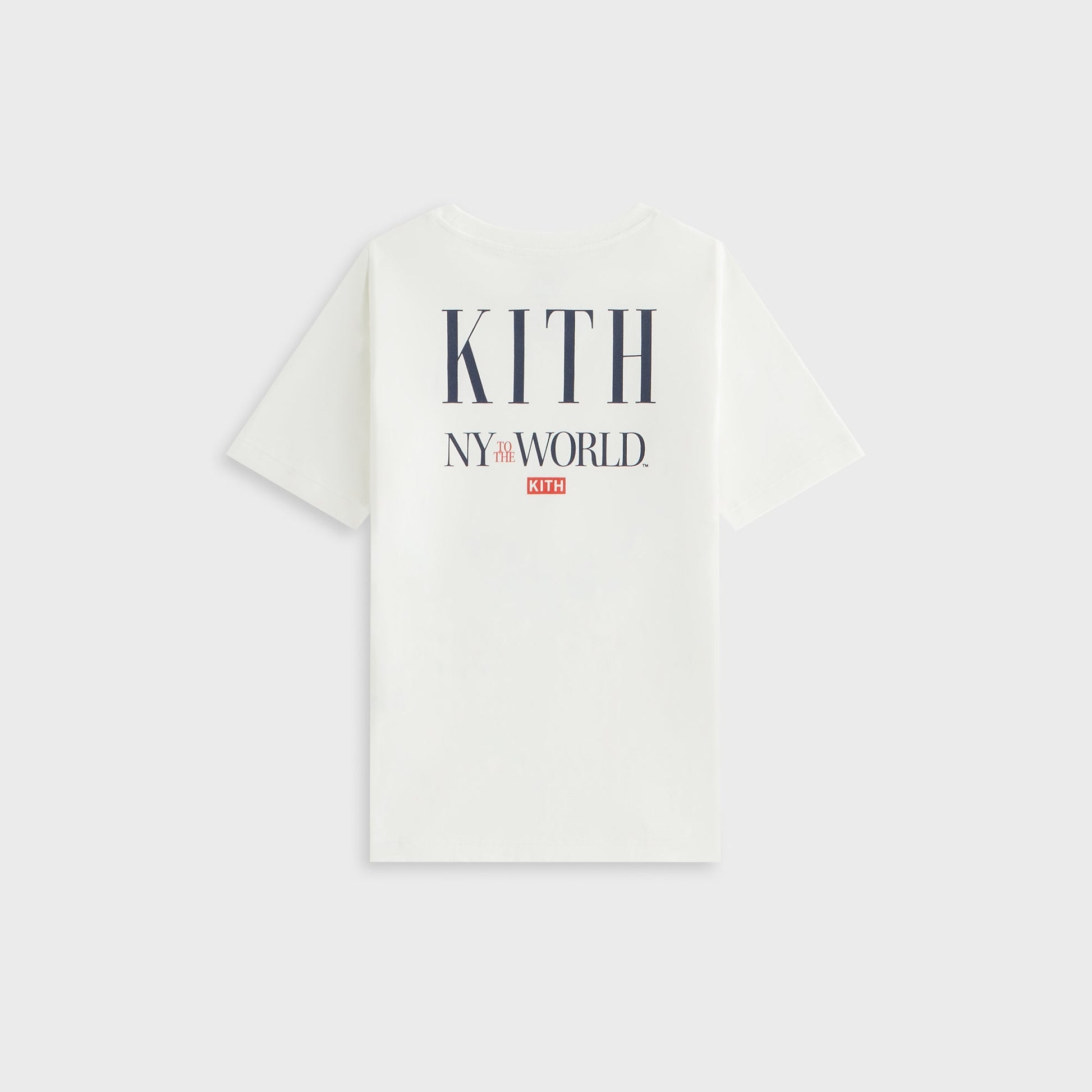 Kids Kith Kith Kids New York to the World Tee - White