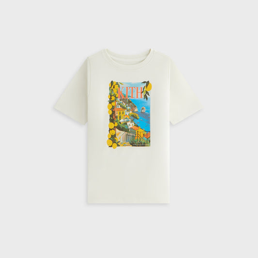 Kids Kith Kith Kids Vacation Souvenir Tee - Silk