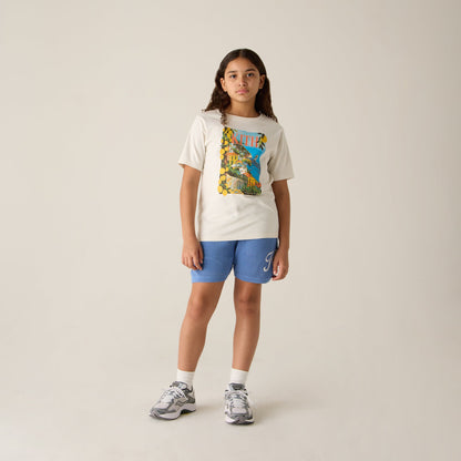 Kids Kith Kith Kids Vacation Souvenir Tee - Silk