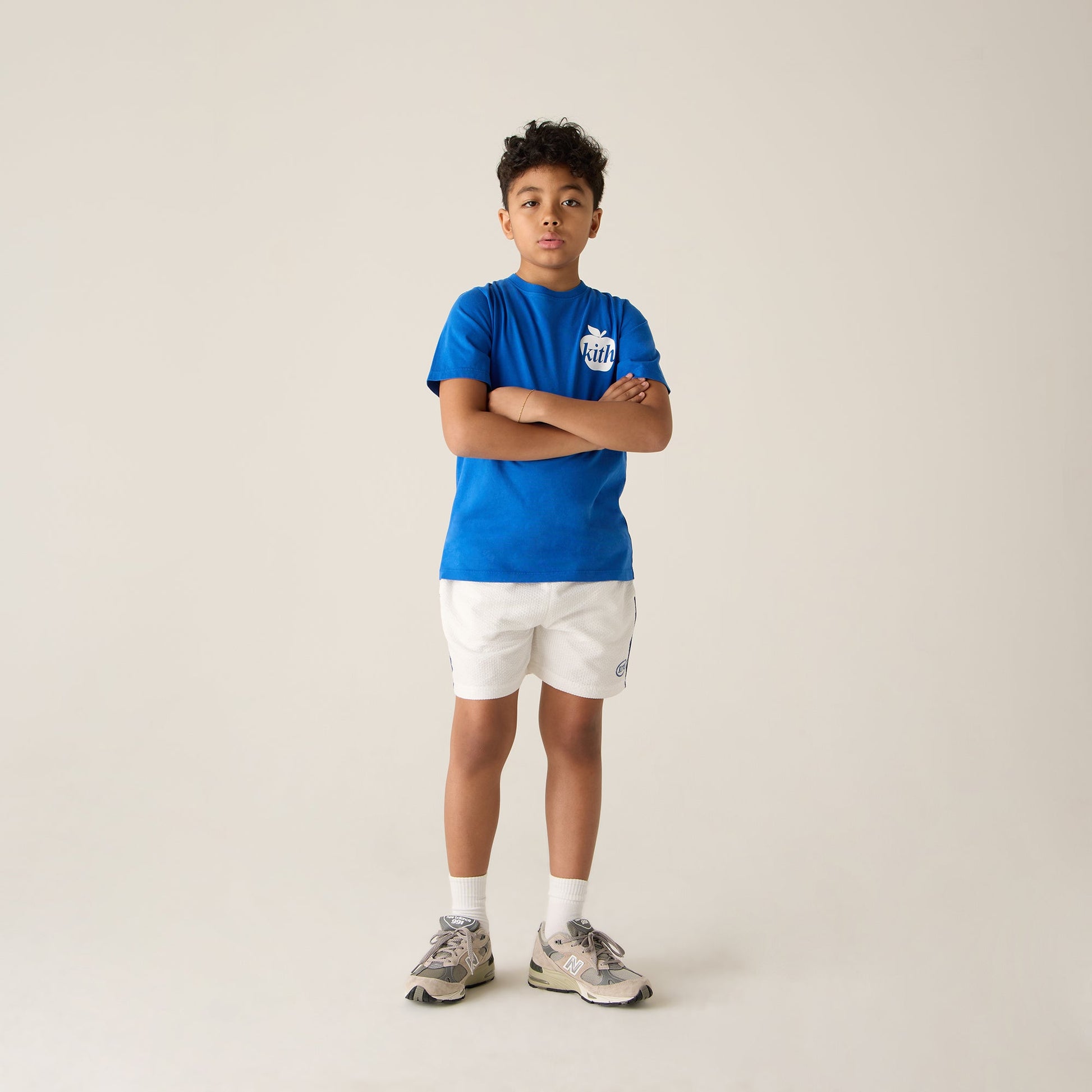 Kids Kith Kith Kids Vintage Apple Tee - Royal