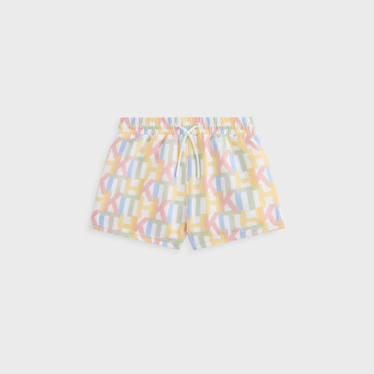 Kids Kith Kith Baby Monogram Kai Swim Trunk - Silk