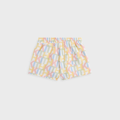 Kids Kith Kith Baby Monogram Kai Swim Trunk - Silk