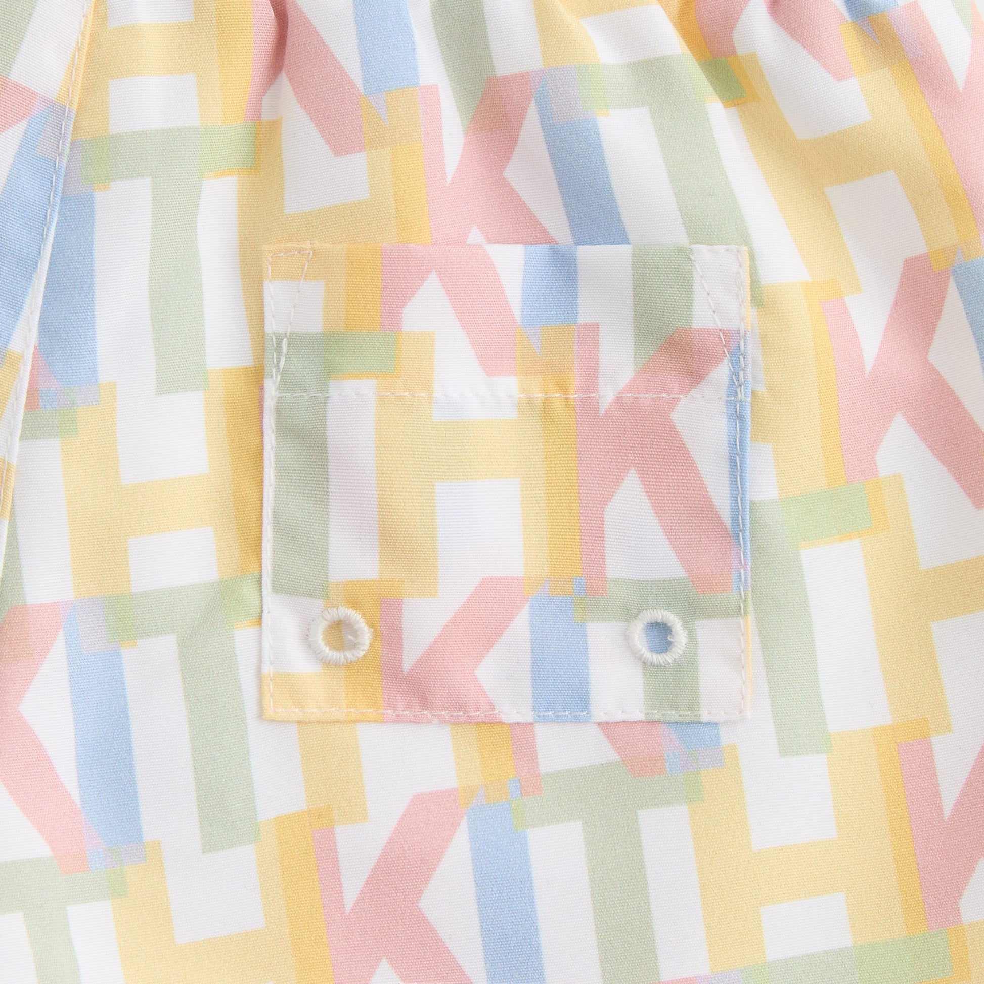 Kids Kith Kith Baby Monogram Kai Swim Trunk - Silk