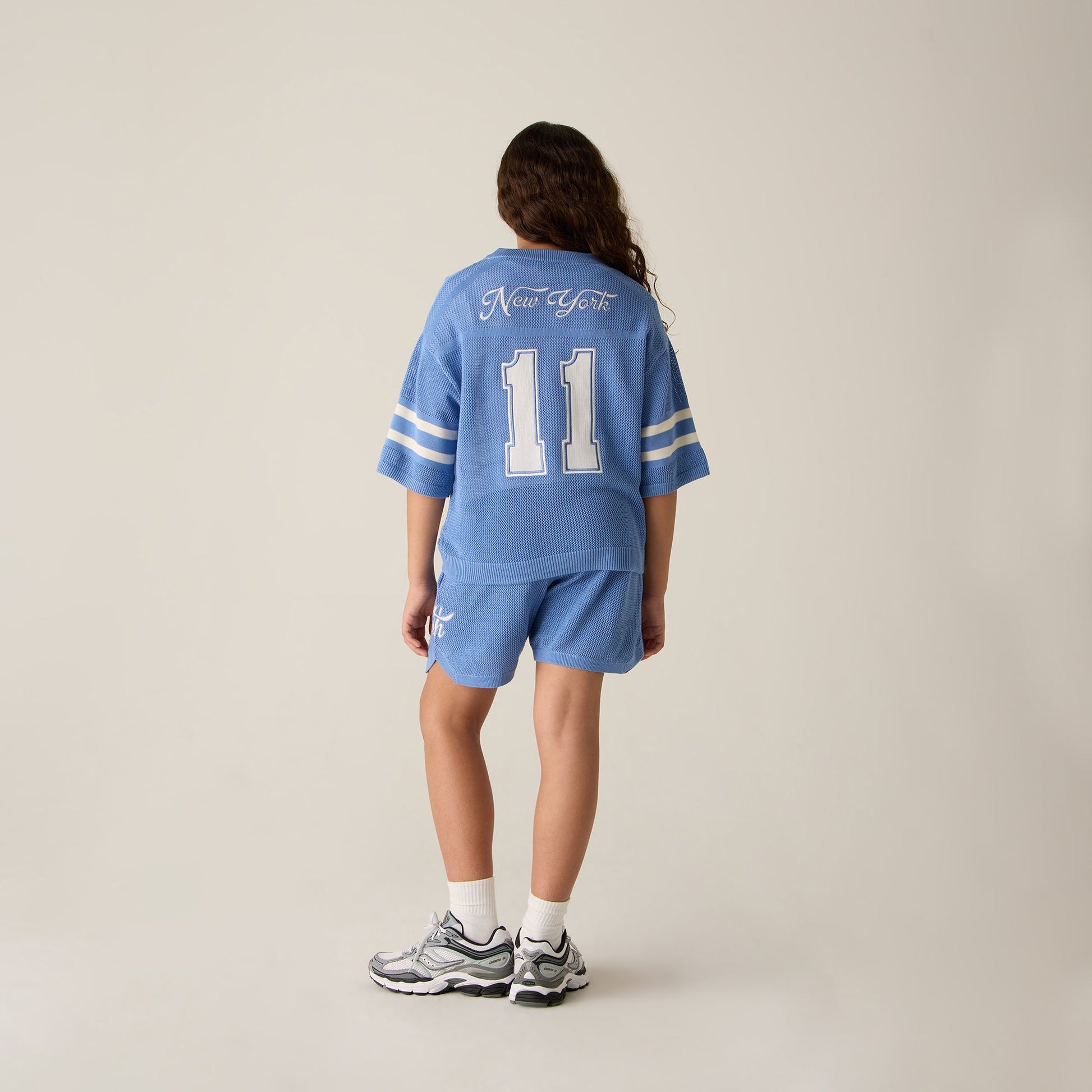 Kids Kith Kith Kids Sweater Knit Leon Jersey - Ashore