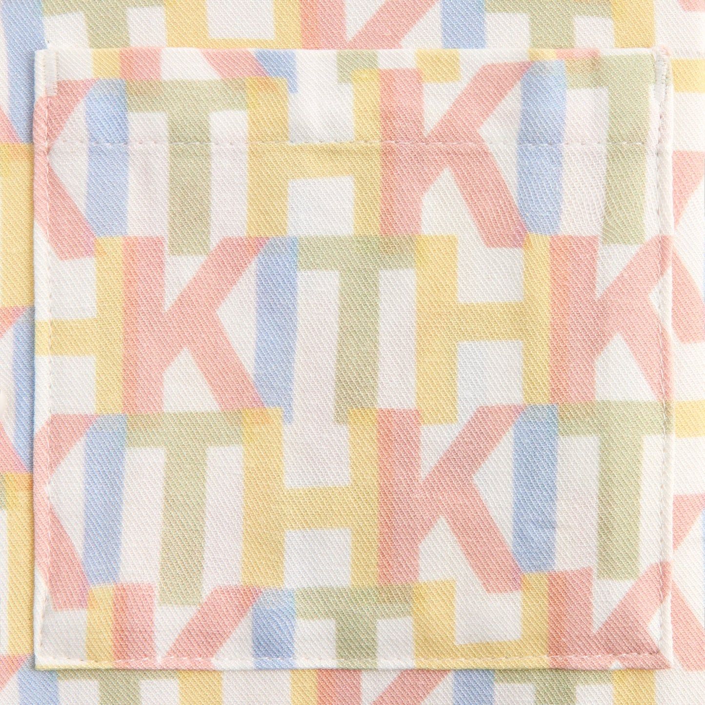 Kids Kith Kith Kids Monogram Thompson Camp Shirt - Silk