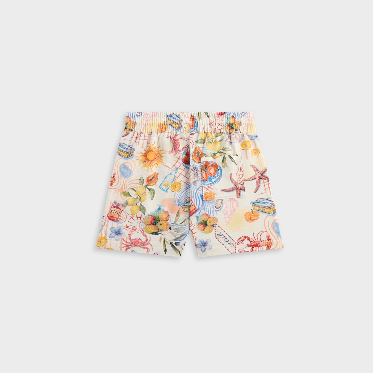 Kids Kith Kith Kids Summer Picnic Thompson Camp Short - Sandrift