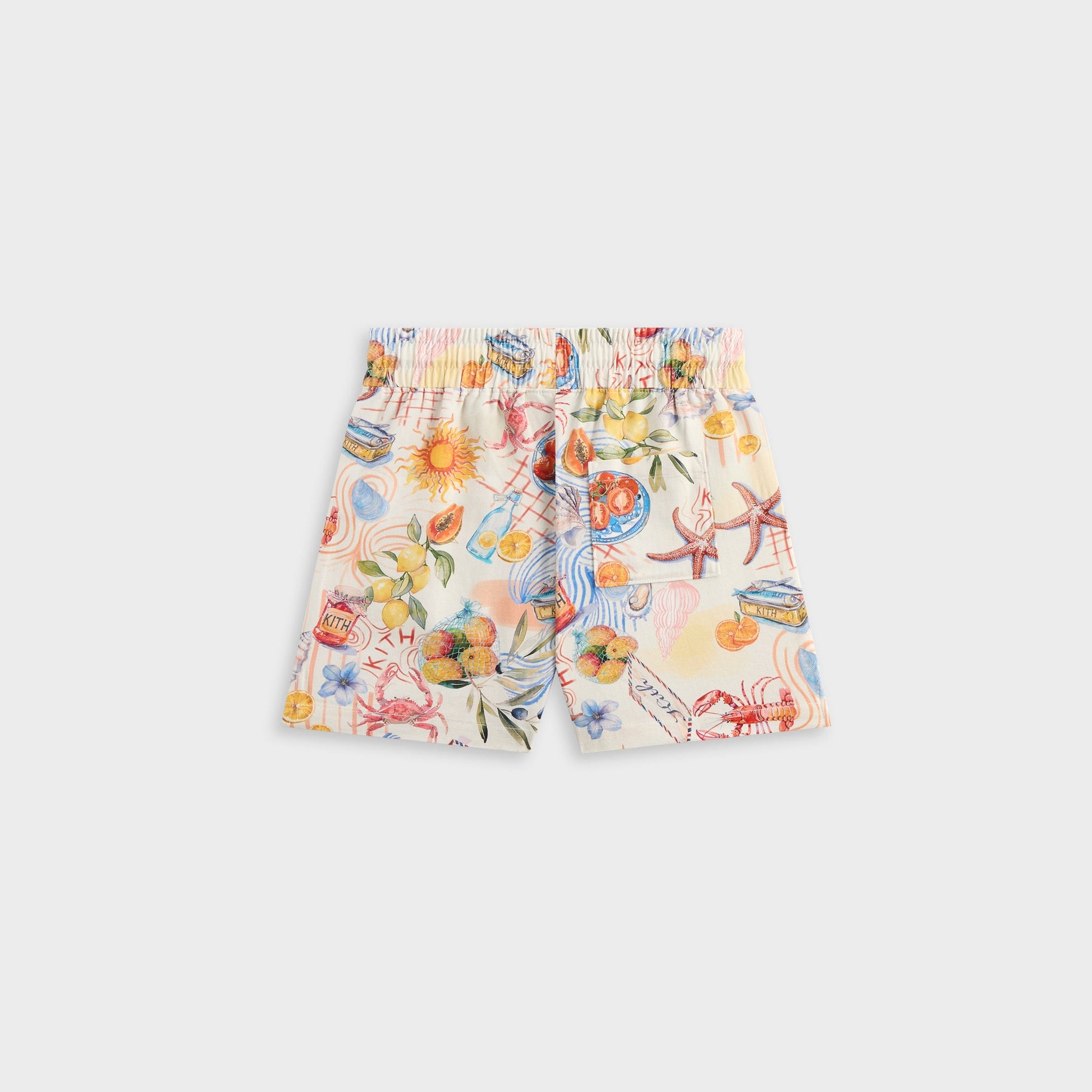 Kids Kith Kith Kids Summer Picnic Thompson Camp Short - Sandrift