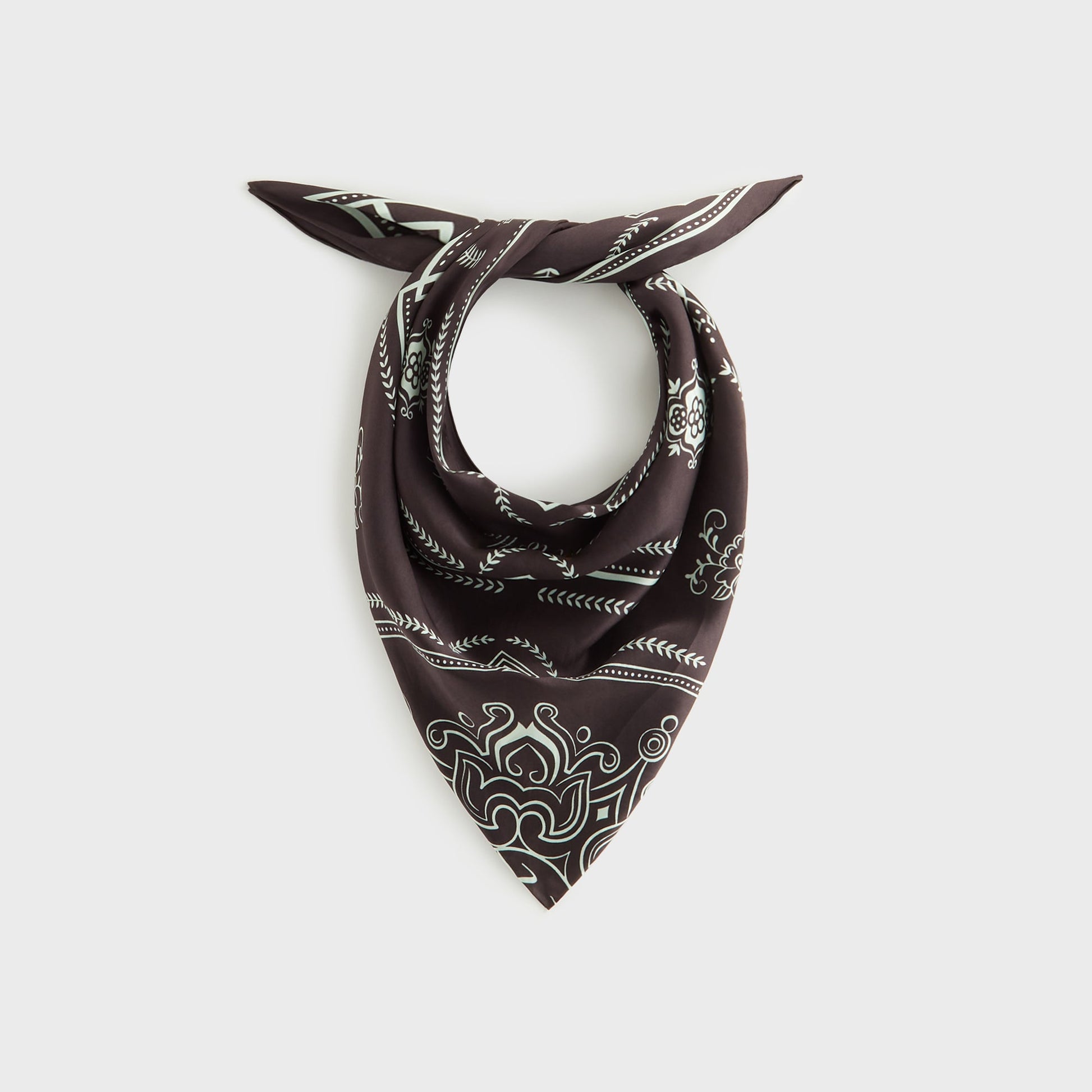 Women Kith Kith Women Deco Printed Silk Cupro Scarf - Incognito