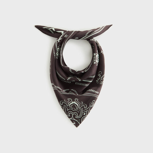 Women Kith Kith Women Deco Printed Silk Cupro Scarf - Incognito