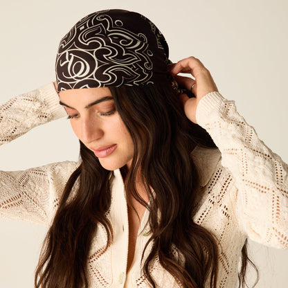 Women Kith Kith Women Deco Printed Silk Cupro Scarf - Incognito