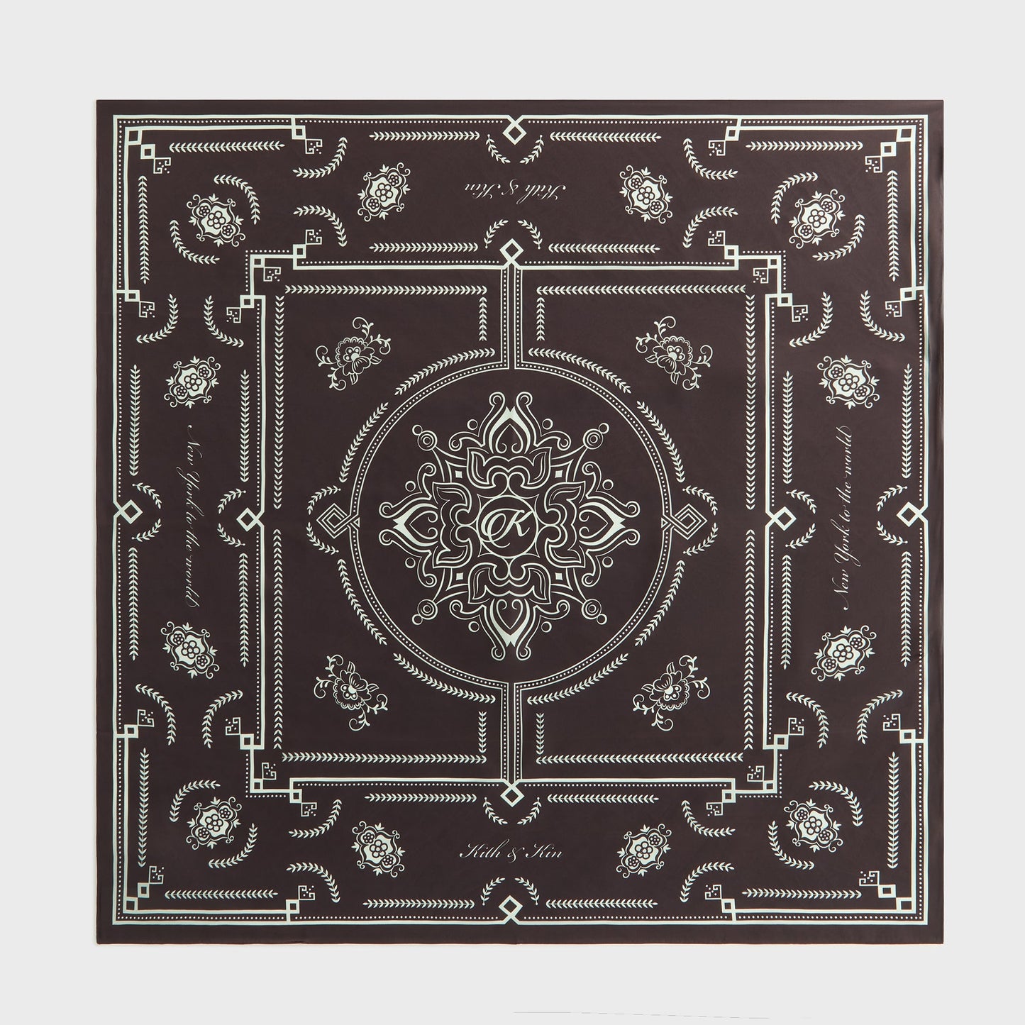Women Kith Kith Women Deco Printed Silk Cupro Scarf - Incognito