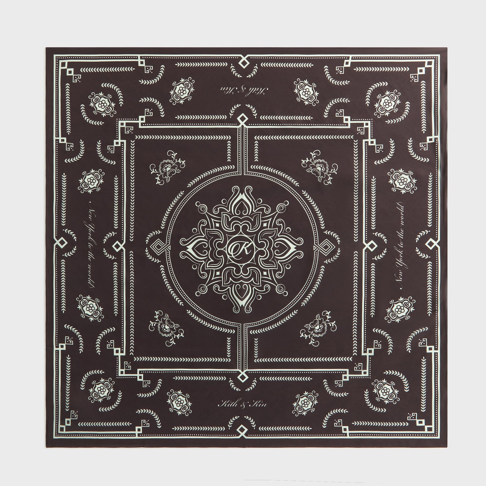 Women Kith Kith Women Deco Printed Silk Cupro Scarf - Incognito