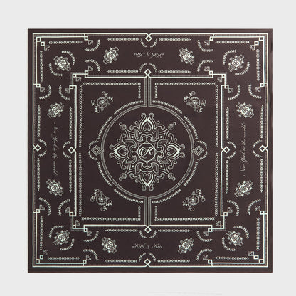 Women Kith Kith Women Deco Printed Silk Cupro Scarf - Incognito