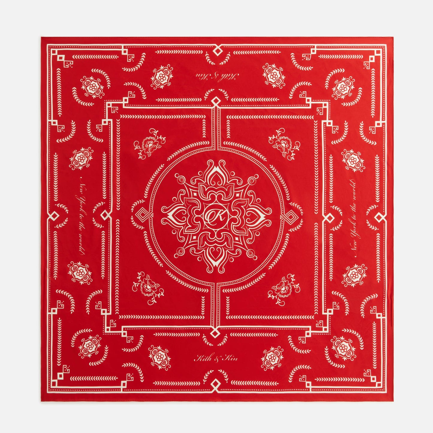 Women Kith Kith Women Deco Printed Silk Cupro Scarf - Fame