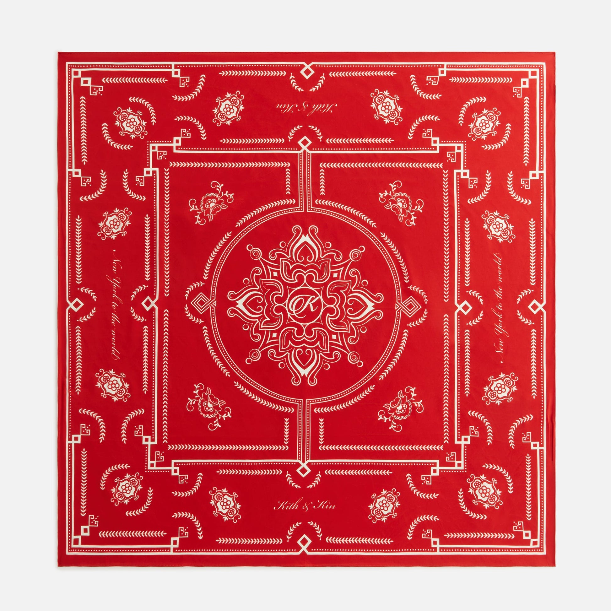 Women Kith Kith Women Deco Printed Silk Cupro Scarf - Fame