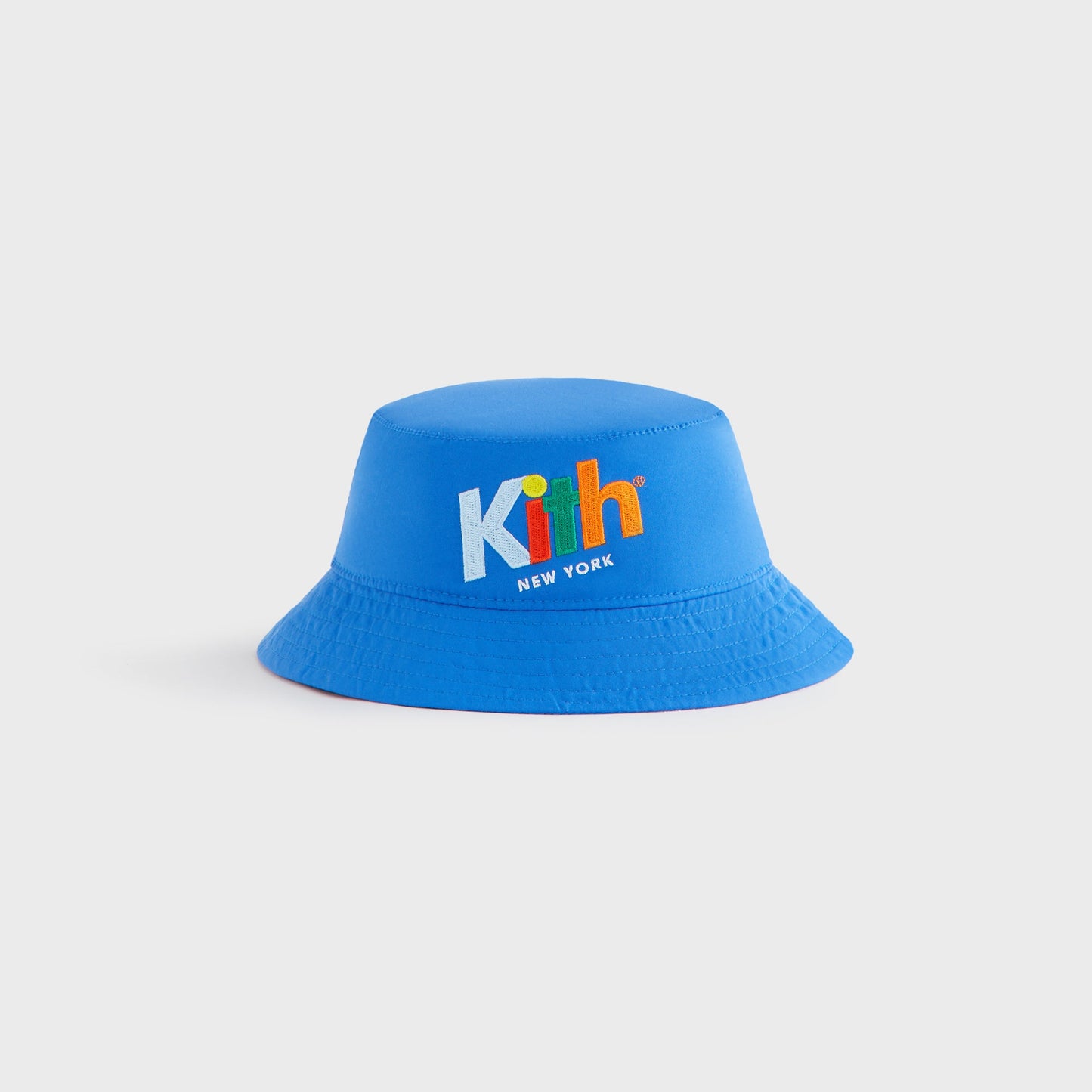 Kids Kith Kith Kids Retro Kai Swim Impact Bucket Hat - Marina
