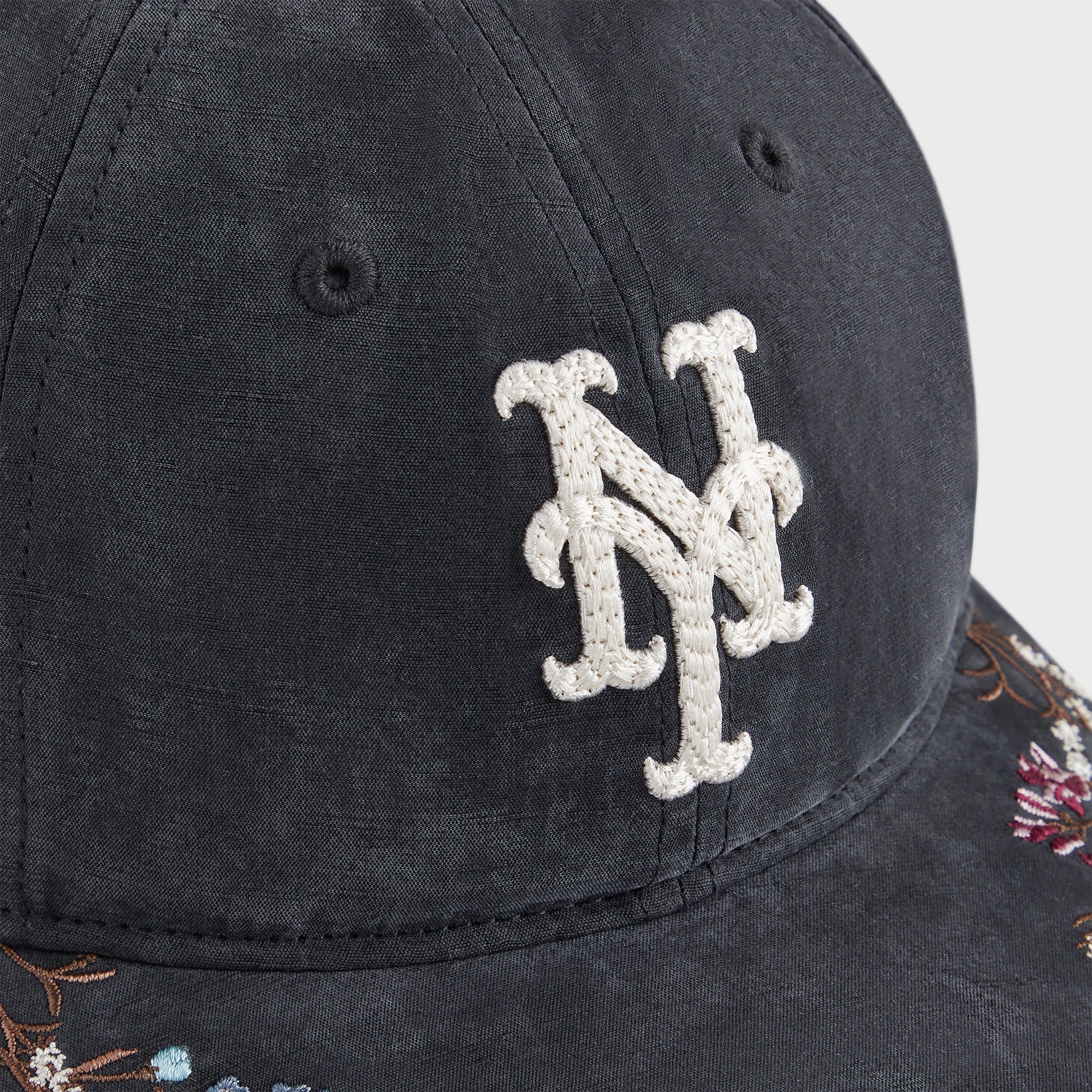 Men Kith Kith & '47 for the New York Mets Cupro Linen Franchise LS Cap - Black